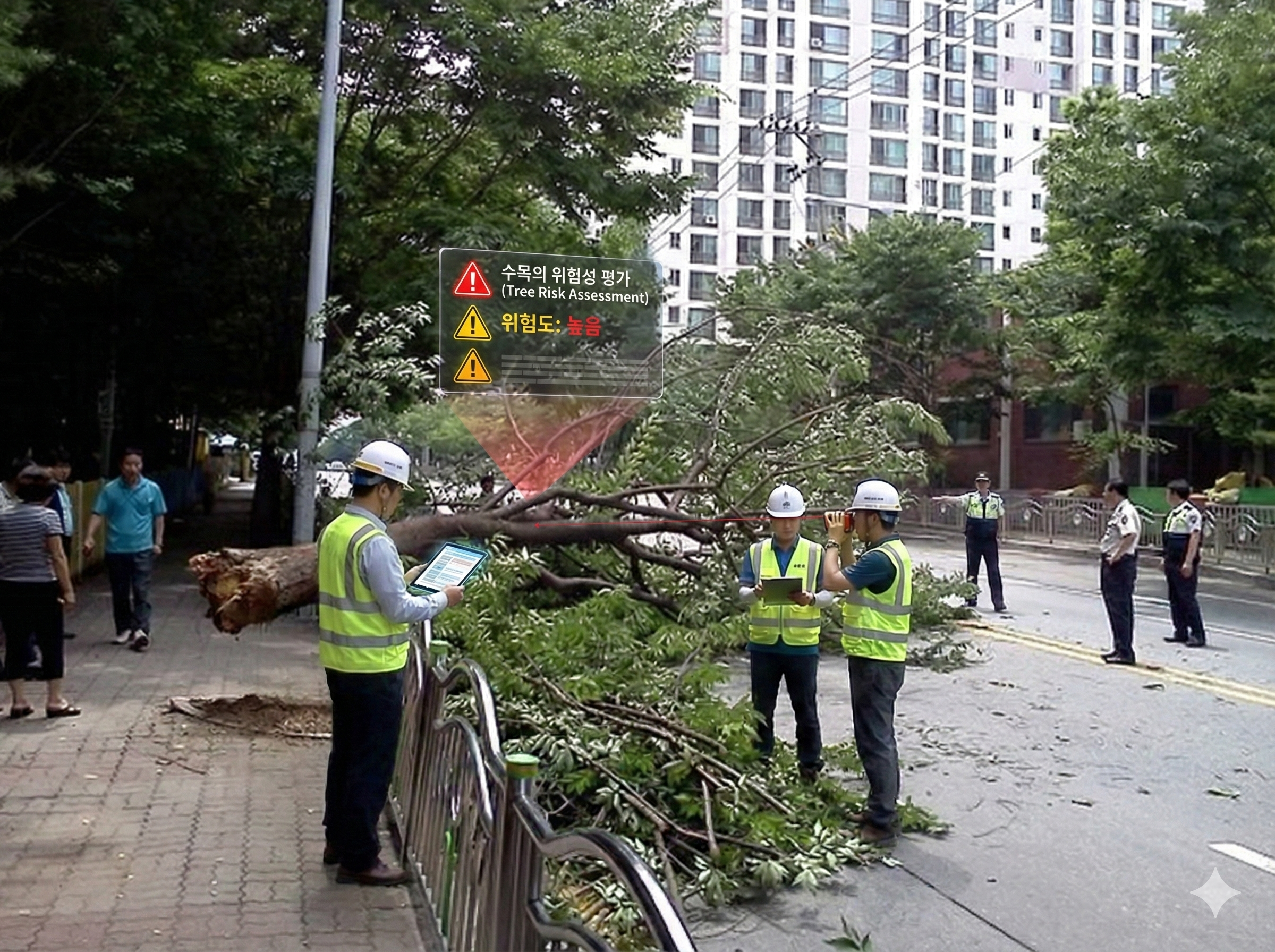 수목 위험성 평가 프로그램